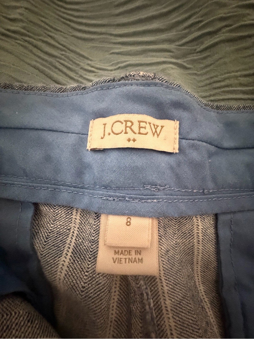 J.Crew women Blue shorts with Branded Waistband